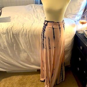Mono B Tie Dye Maxi Skirt
